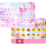 Pink Butterfly iKeyboard Theme icon