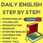 Learn English Step by Step - Spoken English App icon