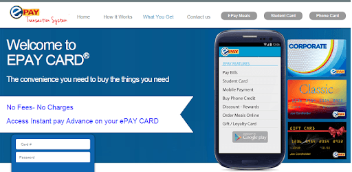ePayMobile pc screenshot ePayMobile pc screenshot