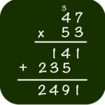 Math: Long Multiplication icon