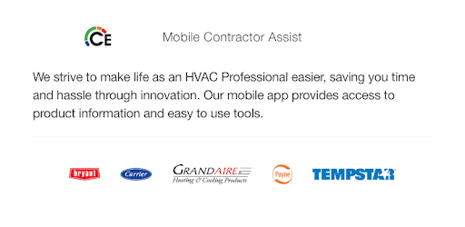 Carrier Enterprise HVAC Assist pc screenshot Carrier Enterprise HVAC Assist pc screenshot