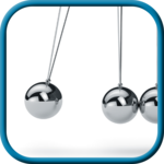 Newton's cradle antistress icon