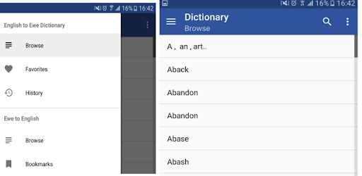 Ewe Dictionary pc screenshot Ewe Dictionary pc screenshot