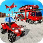 US Police Quad Bike Car Transporter Games for pc icon US Police Quad Bike Car Transporter Games for pc icon