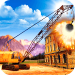 Excavator Demolition Simulator Wrecking Ball icon