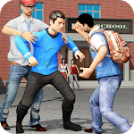 High School Fighting Gang: Gangster Teenage Karate icon