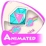 Cute pink Best Music Theme icon