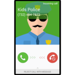 Fake Call Kids Police icon