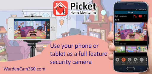 Smart Home Surveillance Picket - reuse old phones pc screenshot Smart Home Surveillance Picket - reuse old phones pc screenshot
