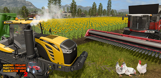Milford Organic Tractor Farming 2 Simulator 2018 pc screenshot Milford Organic Tractor Farming 2 Simulator 2018 pc screenshot
