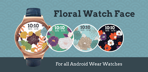 Floral Watch Face pc screenshot Floral Watch Face pc screenshot