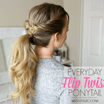 Ponytail Hair Style icon