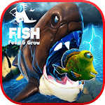 feed and grow : crazy fish icon