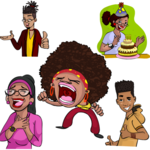 African American Stickers & Emojis - AFRO Emojis icon