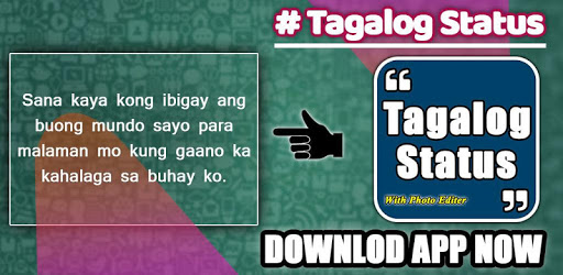 Tagalog, Hugot, Pinoy & Bisaya Quotes Editor 2018 pc screenshot