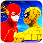 Super Flash Speedster hero- Superhero Flash games icon