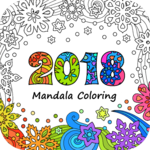 2019 Mandala Coloring icon