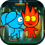 Red boy and Blue girl in Forest Temple Maze for pc icon