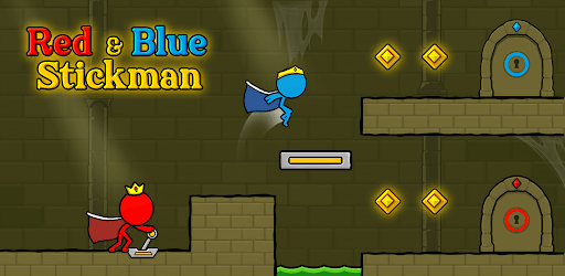 Red and Blue Stickman : Animation Parkour pc screenshot Red and Blue Stickman : Animation Parkour pc screenshot