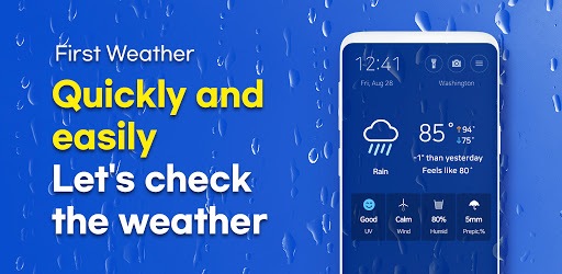 First Weather: Free Weather App, Weather Widget pc screenshot