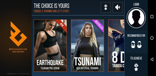 FitGenerator: Get Fit, Lose Weight, Home Workout pc screenshot FitGenerator: Get Fit, Lose Weight, Home Workout pc screenshot