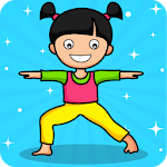 Yoga for Kids and Family fitness - Easy Workout for pc icon