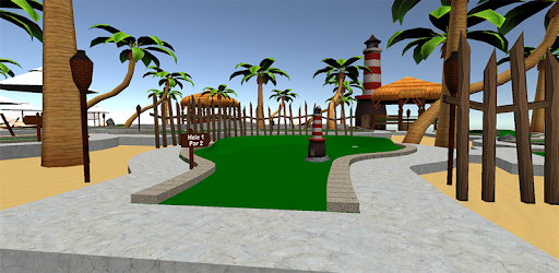 Mini Golf 3D Tropical Resort 2 pc screenshot