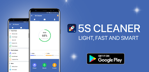 5S Cleaner - Phone Cleaner & Booster pc screenshot 5S Cleaner - Phone Cleaner & Booster pc screenshot