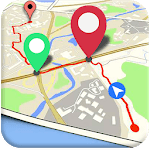 GPS Maps Navigation & Route Finder Live Direction icon