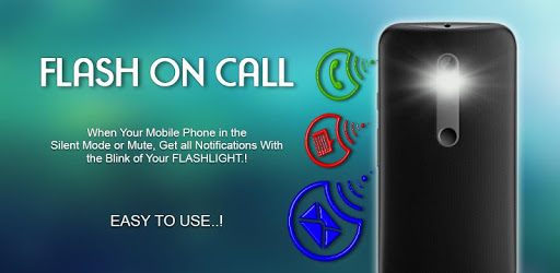 Flashlight on call, SMS and Alerts pc screenshot Flashlight on call, SMS and Alerts pc screenshot