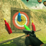 Knock Down Bottel Shooting:3D Bottle Shooter icon