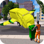 Flying Garbage Truck Simulator for pc icon