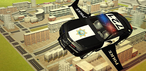Flying Police car 3d simulator pc screenshot Flying Police car 3d simulator pc screenshot