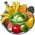 Calories in food icon