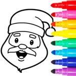 Christmas Coloring book : Coloring Games  for Kids icon