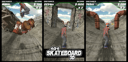 101 Skateboard Racing 3D pc screenshot 101 Skateboard Racing 3D pc screenshot