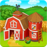 Farm Town: Happy farming Day & food farm game City icon