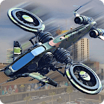 Drone Attack Shadow: Stealth Gunship Strike War icon