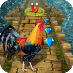 Rooster Runner Temple Angry Animal Escape icon