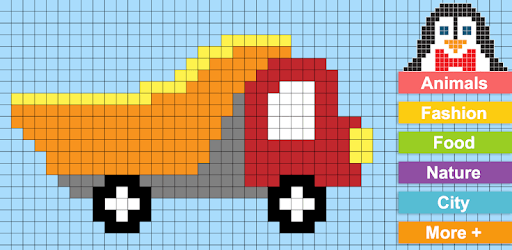 Kids Pixel Coloring pc screenshot