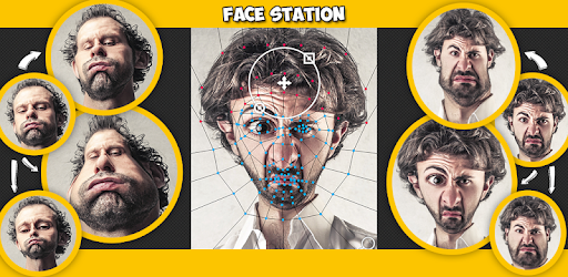 Face Station - advanced funny face maker/changer pc screenshot