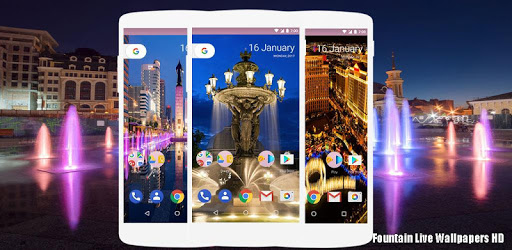 Fountain Live Wallpapers HD pc screenshot Fountain Live Wallpapers HD pc screenshot