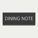 Dining Note: Simple food diary icon