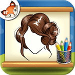 How to Draw Hairstyles Step by Step Drawing App for pc icon How to Draw Hairstyles Step by Step Drawing App for pc icon