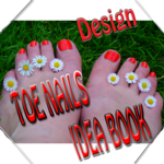 Toe Nail Designs Idea Book icon