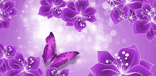 free purple glitter wallpaper pc screenshot