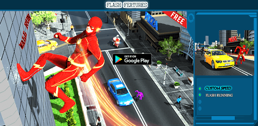 Flash Speedster hero- Superhero flash: Speed games pc screenshot Flash Speedster hero- Superhero flash: Speed games pc screenshot