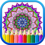 Free Mandala Coloring Book icon