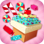 Candy Land Craft: Design & Building Game For Girls icon