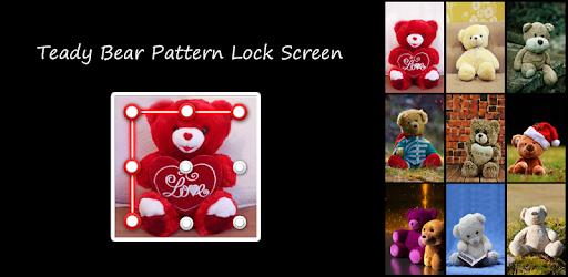 Teddy Bear Pattern Lock Screen pc screenshot Teddy Bear Pattern Lock Screen pc screenshot